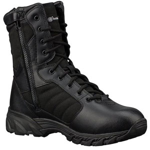 zip up duty boots